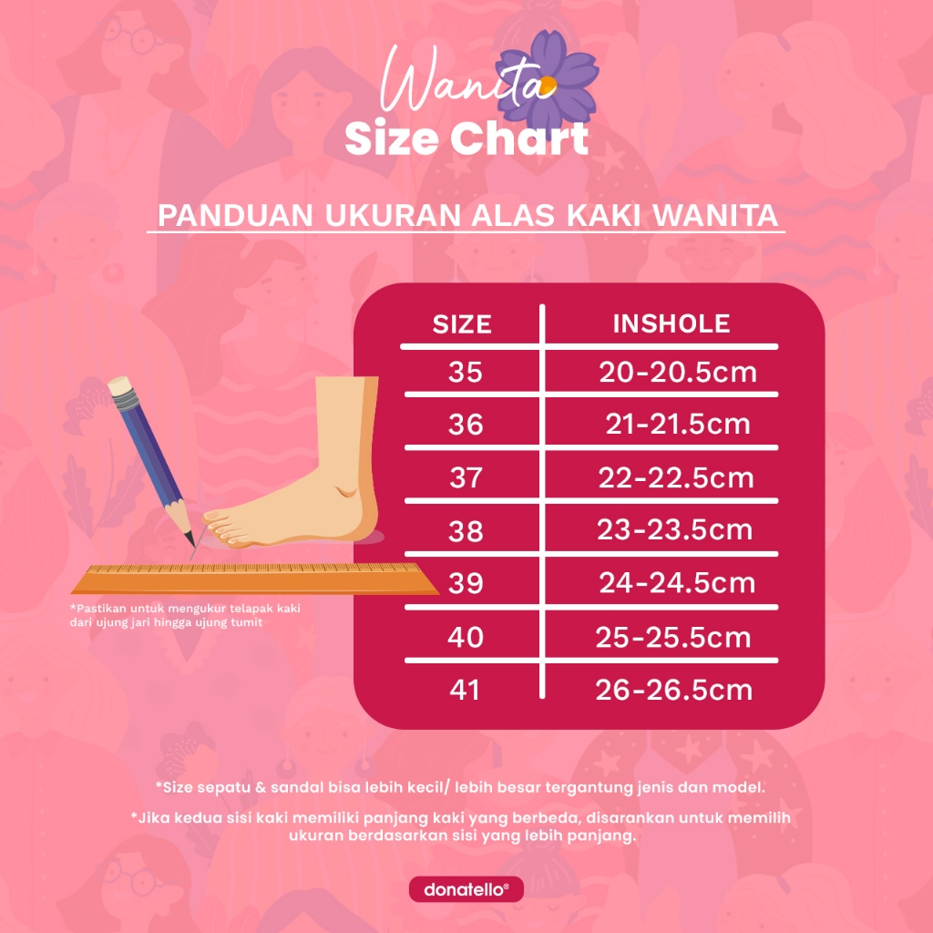 Donatello RA303601 Sneakers Wanita