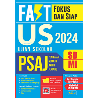 Buku - FAST Fokus dan Siap US/PSAJ SD/MI 2024