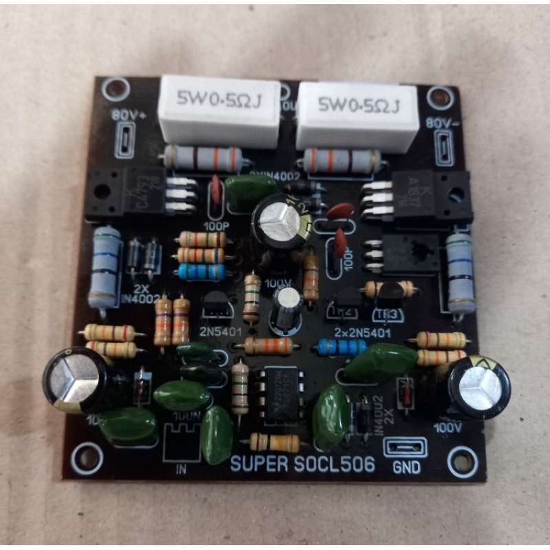 Kit driver power amplifier socl 506 super ocl 500watt mono