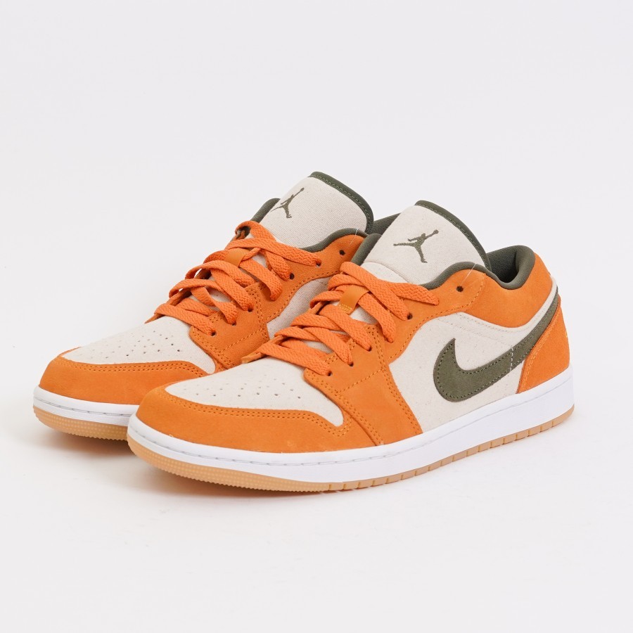 Nike Air Jordan 1 Low SE Orange Olive Ceramic Light Curry Original