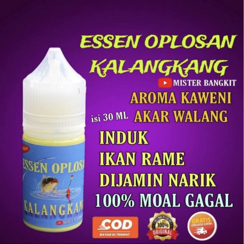 Essen Oplosan KALANGKANG 30ML Aroma Kaweni, Akar Walang