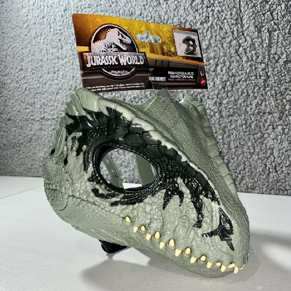 JURASSIC WORLD Dino Trackers Giganotosaurus Dinosaur Mask JWDTGWM56
