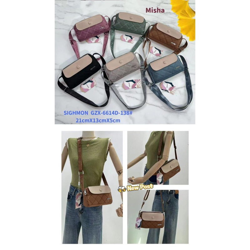 Tas selempang Sighmon 6614 2Fungsi import