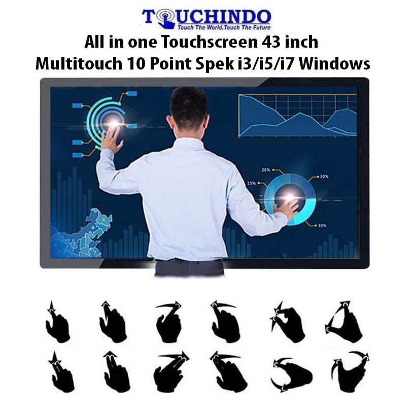 All in one AIO PC i7 Touchscreen 43 Inch Windows