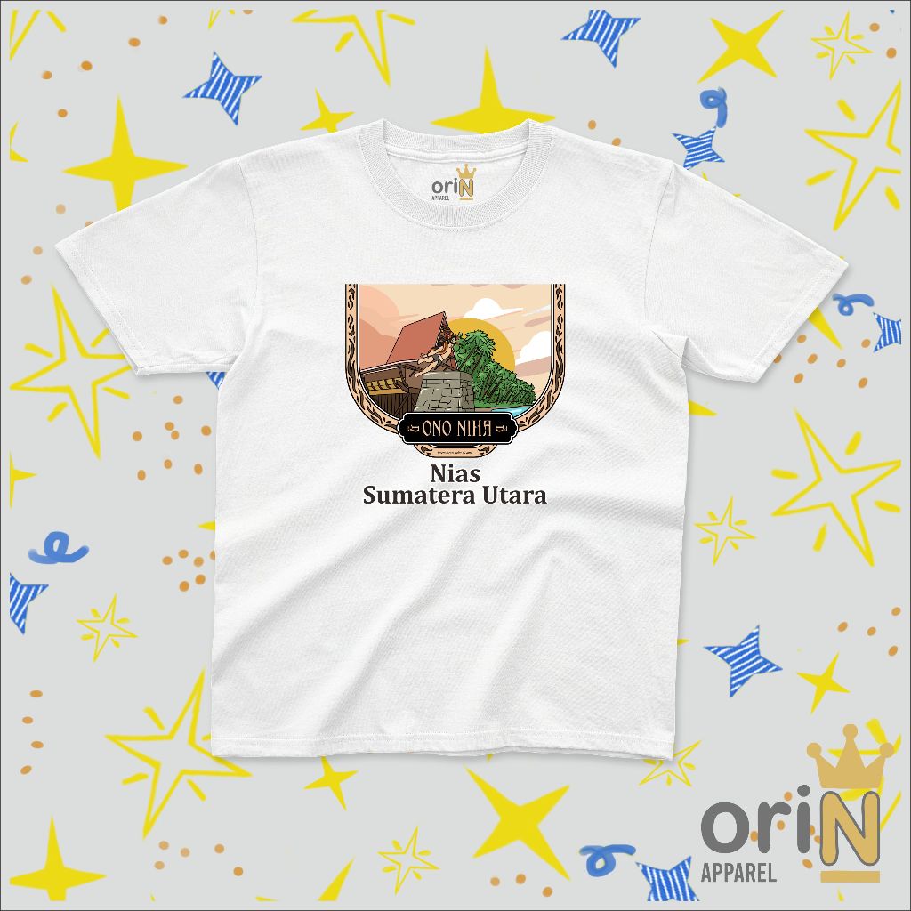 Kaos Distro Baju Pakaian Anak Laki Laki dan Perempuan NIAS