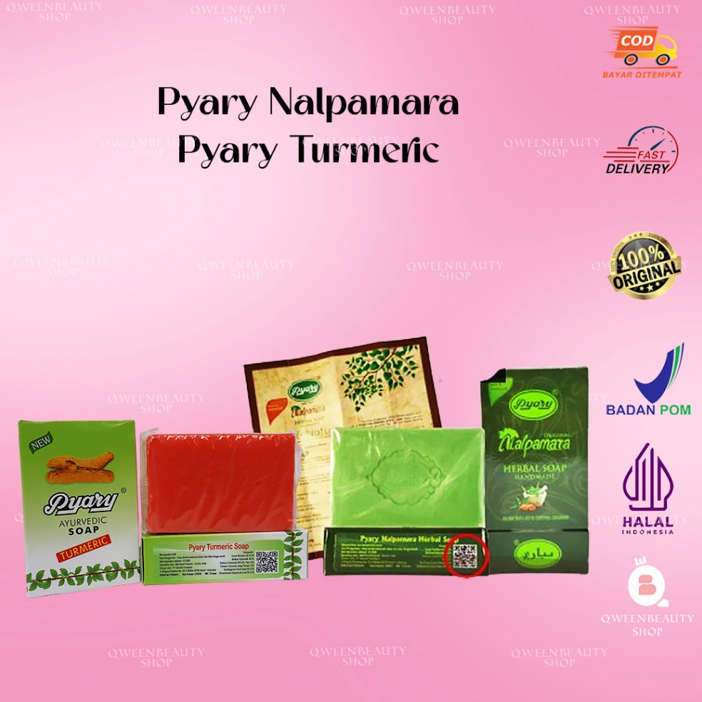 Potongan spesial Kodei7I2u BPOM Sabun Arab  Pyary Turmeric  Pyary Nalpamara  Beauty Cream Turmeric