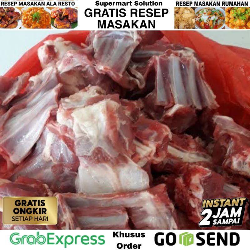 

Tulang iga kambing / Tulang Iga Domba