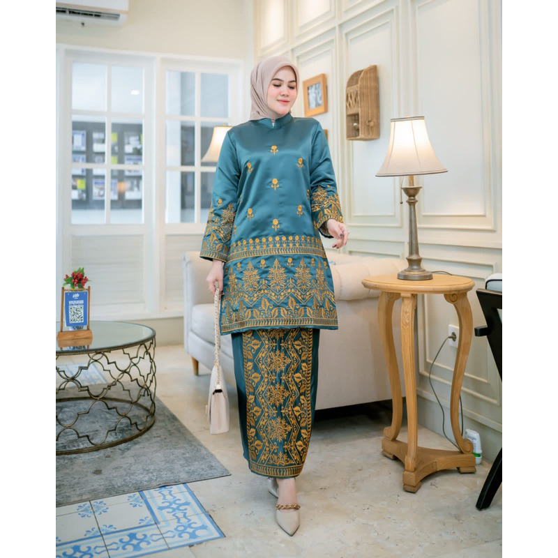(COD) SET KEBAYA KURUNG BRIDAL // KEBAYA KURUNG // BAJU KURUNG // TUNIK BRIDAL // KEBAYA KURUNG SERA
