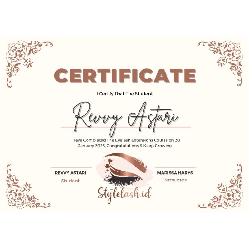 KURSUS EYELASH EXTENSION DAPAT SERTIFIKAT