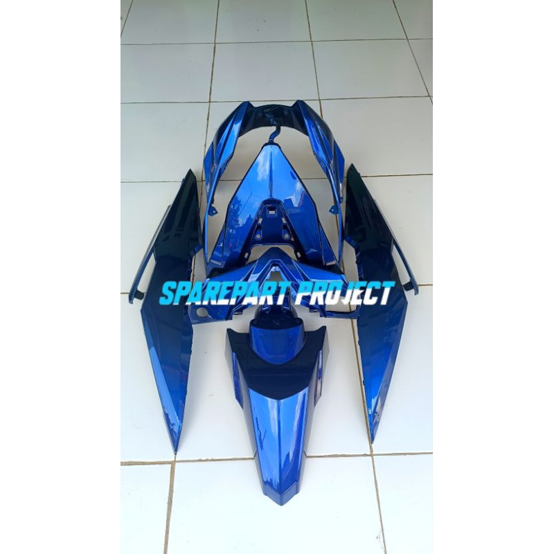 body beat eco esp full body halus warna Moonlight blue candy beat tahun 2016-2018 costum cat body mo