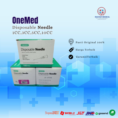 Disposable Nald/Nedle 23 24 25 26 27 30 G 100's