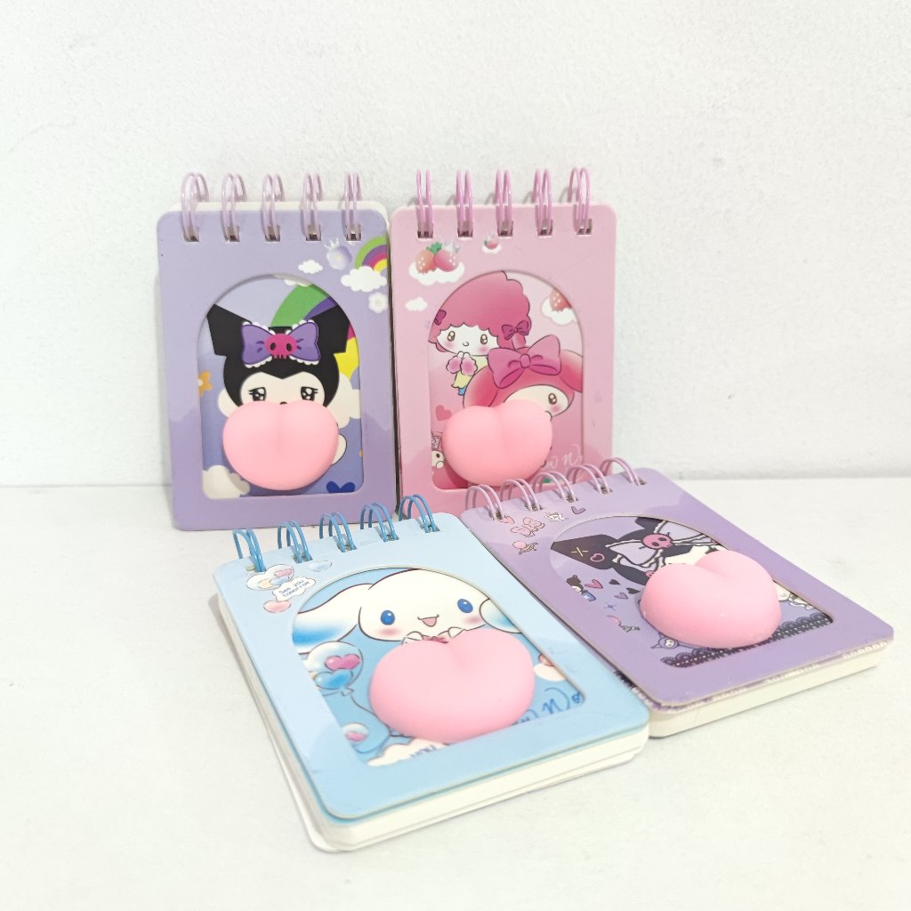 

Notes Spiral Squishy Lucu Motif Sanryo Zanrio / Notepad