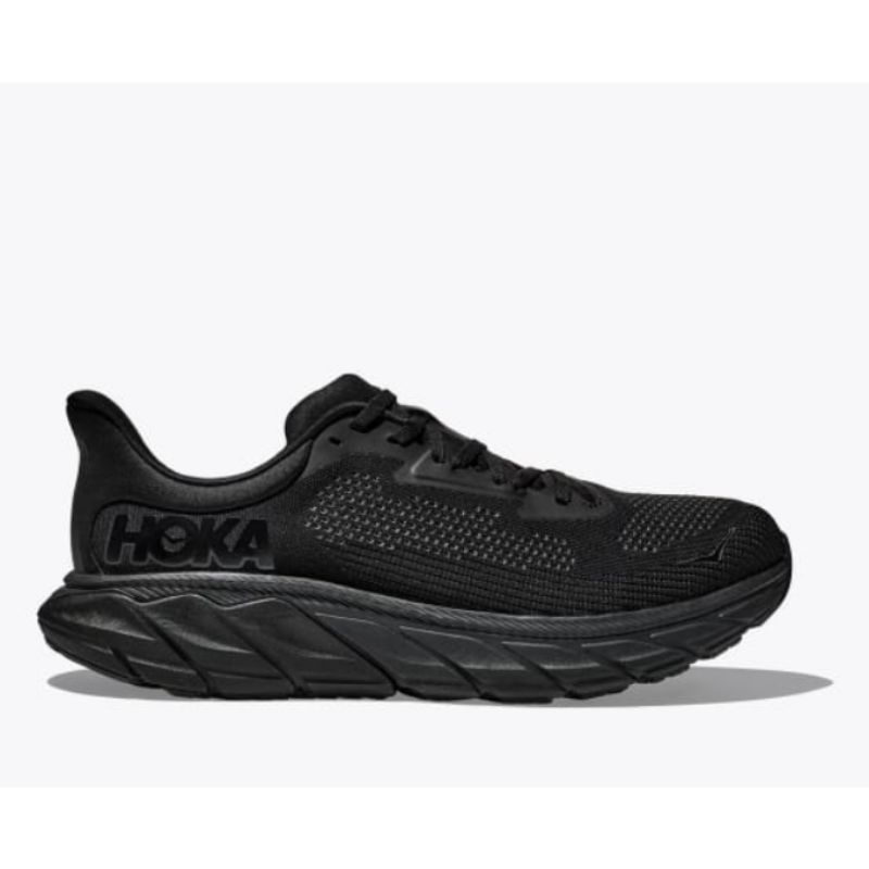 Hoka Arahi 7 Mens Road Running Shoes - Black / Black