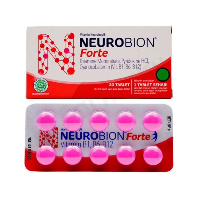 Neurobion Forte 1 Strip 10 Tablet