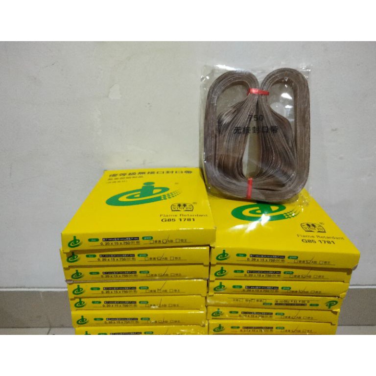 

Prm tefln belt 15 x 75 per 1ps grae A aa anti lengket sisi sebelah nya mengkilap