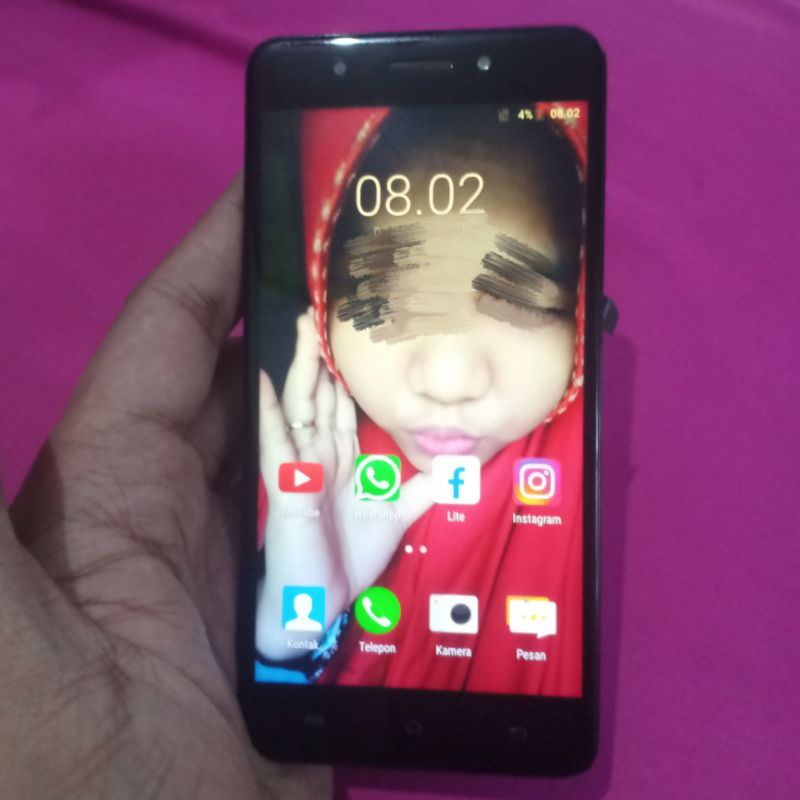 Sparepart LAVA Iris 870 Mesin LCD Kamera PCB Cas