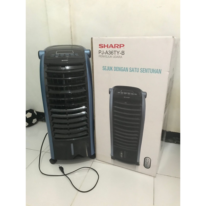 Air Cooler Sharp (dengan remot) kipas angin ac, pendingin ruangan, kipas semi ac
