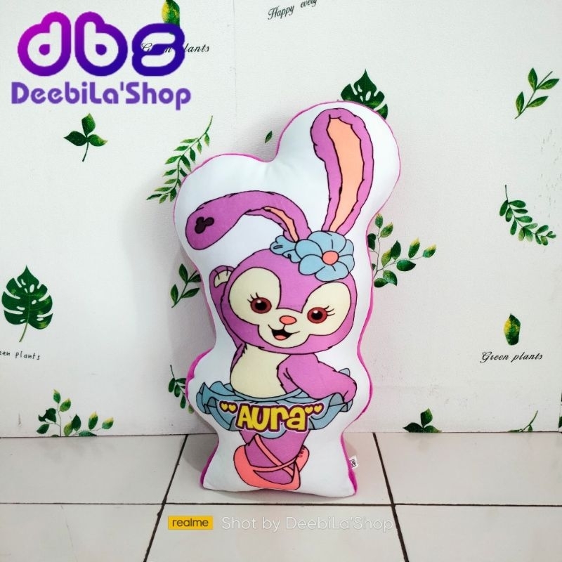 BONEKA BANTAL STELLA LOU CUSTOM NAMA / BONEKA STELLA LOU PRINTING CUSTOM