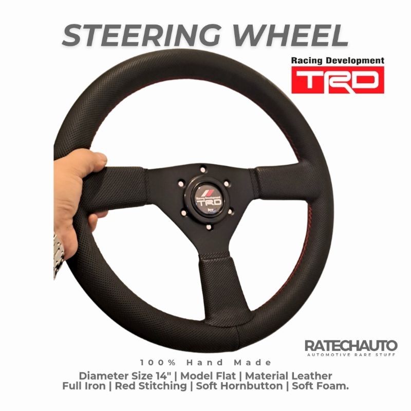 TRD SPORT STEERING WHEEL LEATHER-STIR TRD TOYOTA RACING-SETIR TRD RACING-SETIR RACING TRD SPORTS-SET