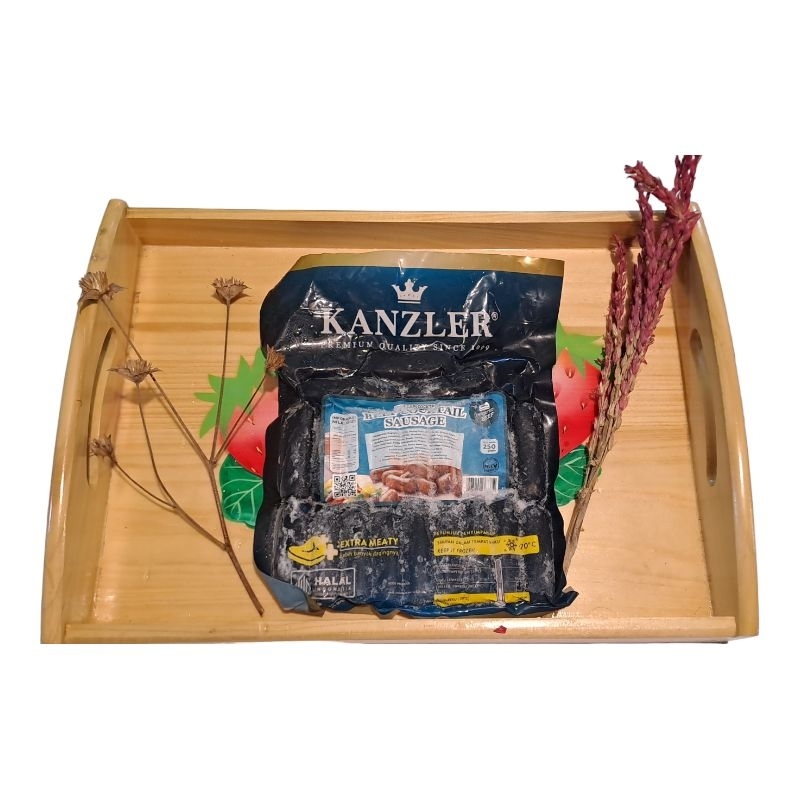 

Kanzler sosis sapi cocktail 250 gr