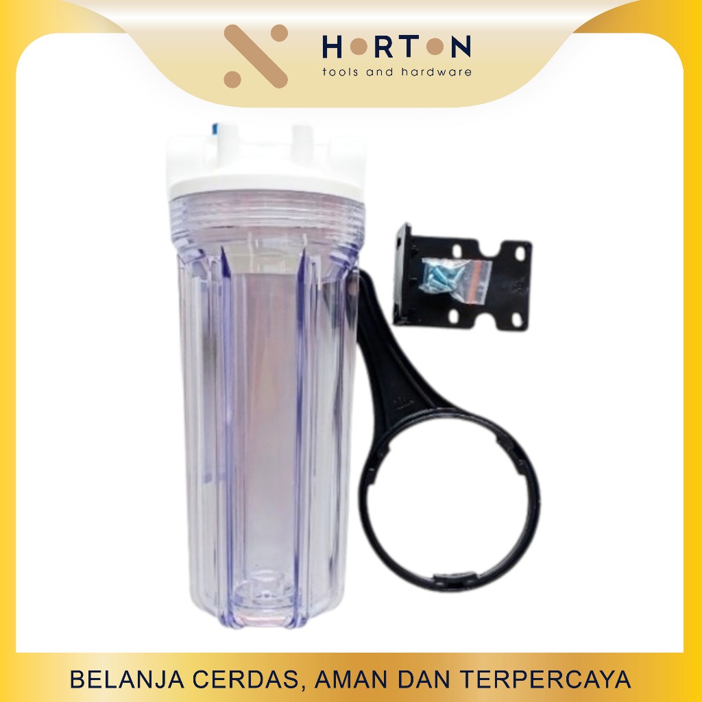 Filter Air 10" Inch Botol Tabung Saringan Penyaring Air Housing Korea