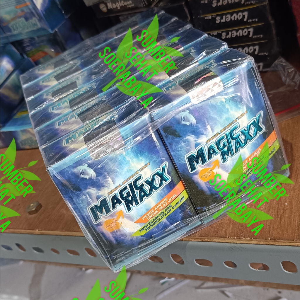 tisu magic maxx biru isi 8