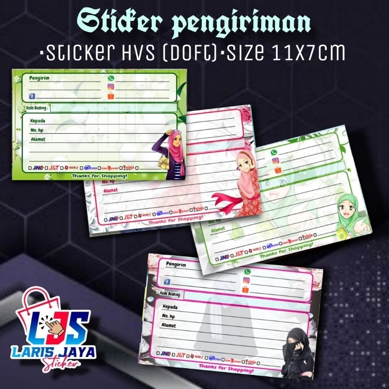 

(50 PCS) STIKER LABEL PENGIRIMAN OLSHOP/STIKER LABEL PENGIRIMAN ONLINE SHOP MURAH - 12