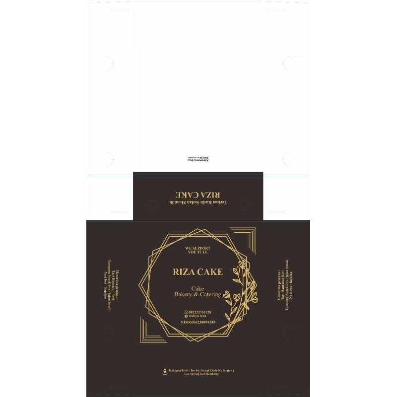 

DUS CUSTOM UKURAN 18X18X6,5 CM (MINIM ORDER 1.000 PCS)