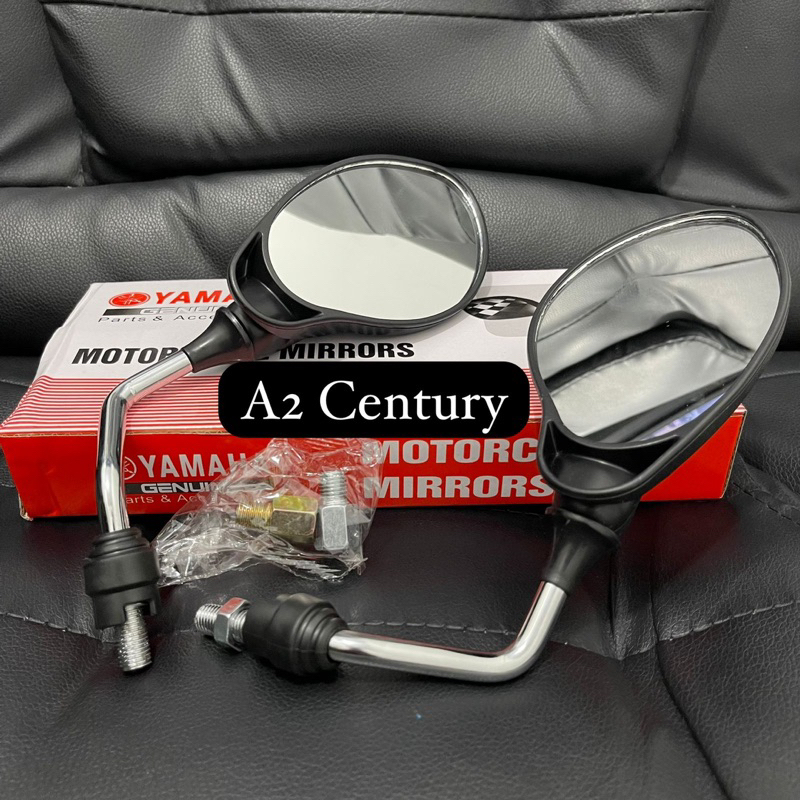 Spion x1 Tangkai batang Crum Chrome yamaha originalSPION 125Z SPION X1 HITAM YAMAHA DAN HONDA MIO VA