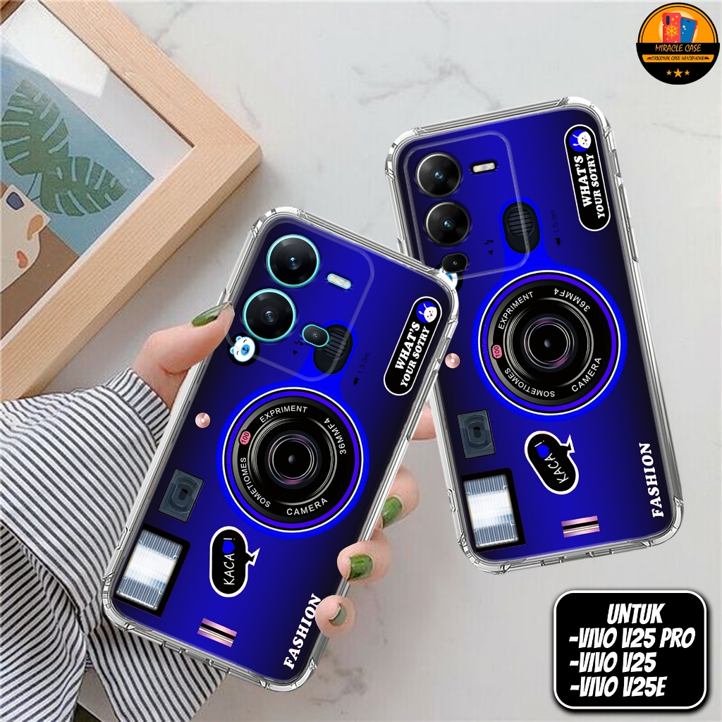 Case VIVO V25/V25 PRO/V25E - Casing VIVO V25 Terbaru 2023 MIRACLE CASE [ MOTIF 13 ] Silikon VIVO V25