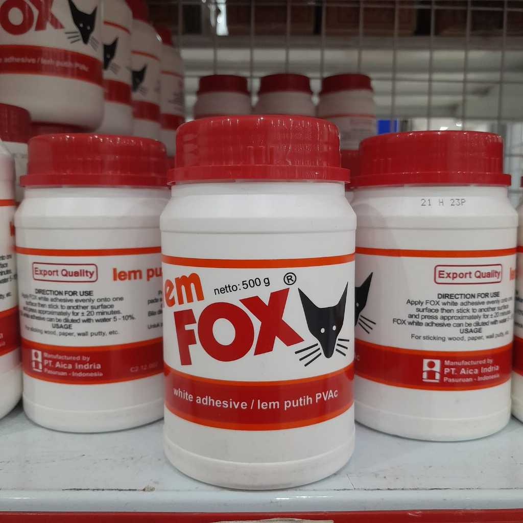 

LEM PUTIH FOX 500GR