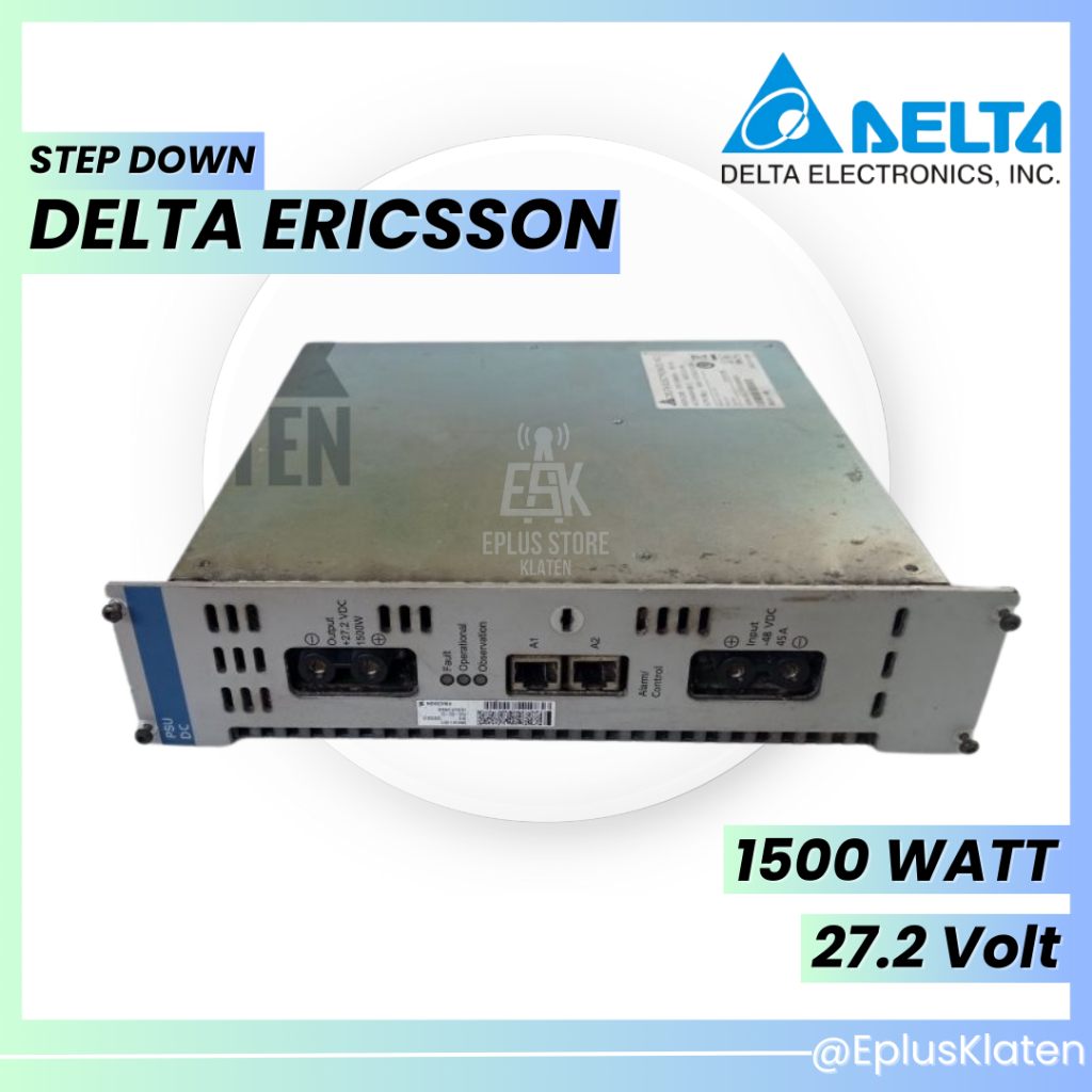 Step down 48V to 27V inverter delta ericsson psu DC