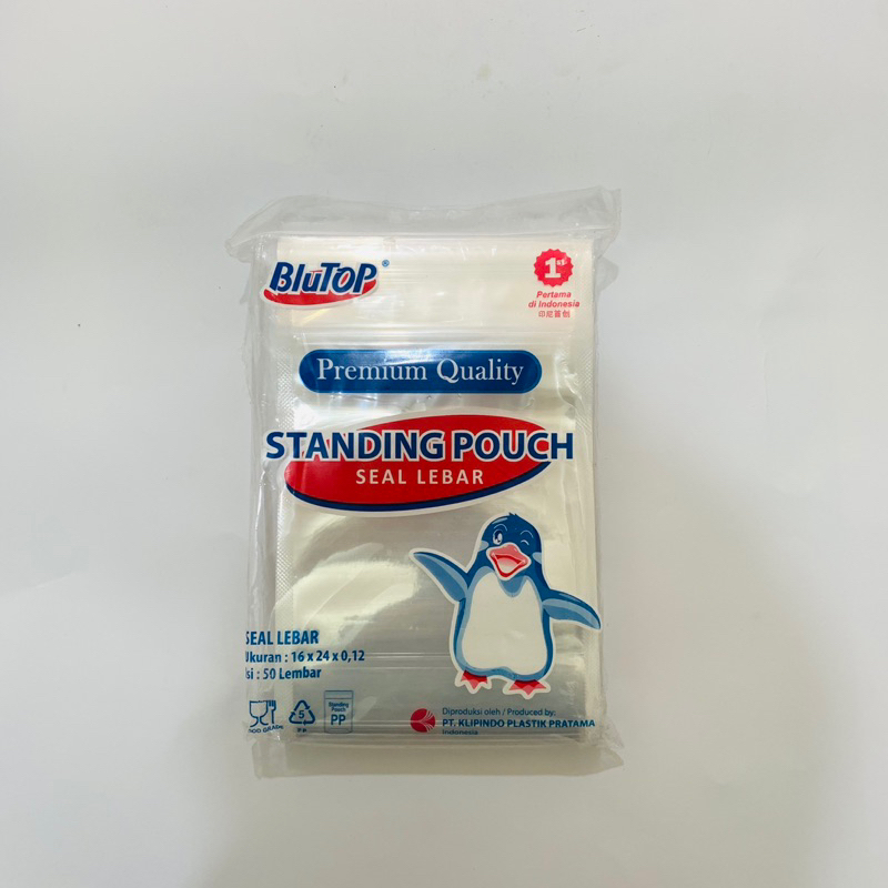 Standing Pouch BLUTOP 16x24x0,12