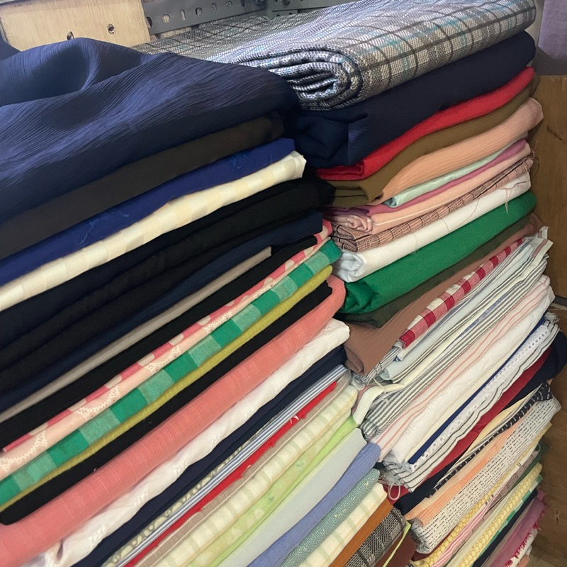 Random kain kiloan sisa ecer toko (harga 1 kg)