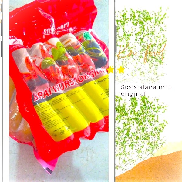 

Sosis Bakar Alana Sapi Original MINI Bratwurst - 500 gr