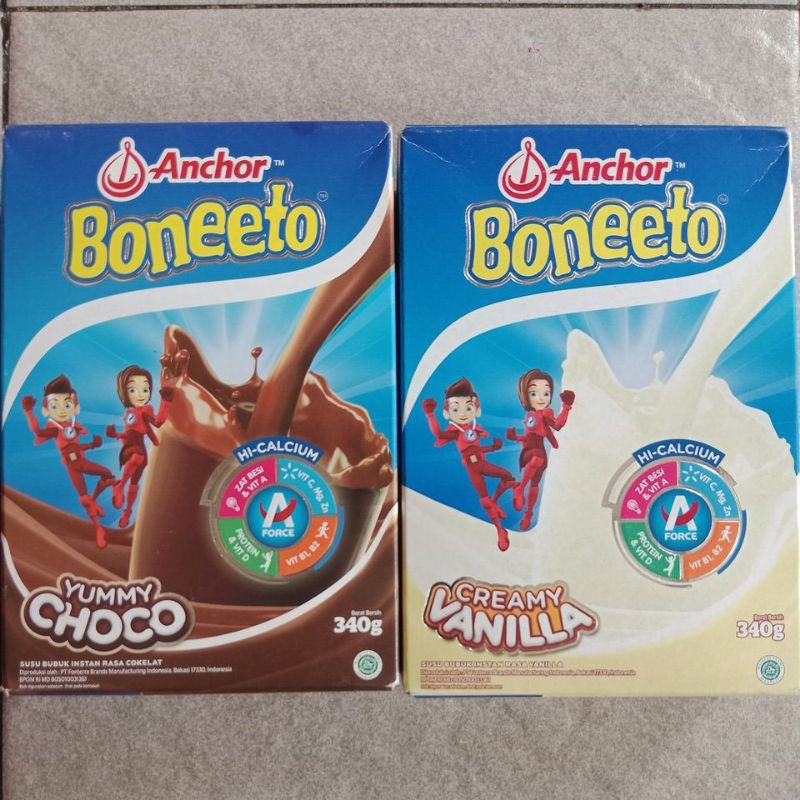 

Boneeto 320gr/340gr (kardus luar kurang baik)