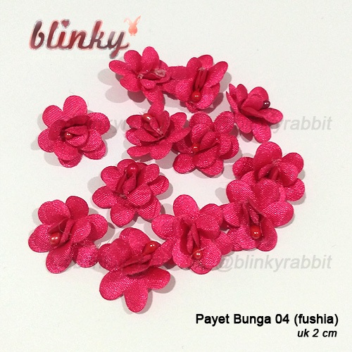 Payet Bunga 04 Jahit Aksesoris Baju