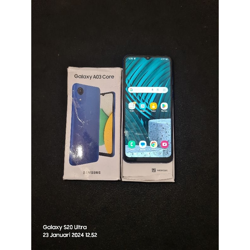 (SECOND) HP Samsung A03 Core ram 2/32 Fullset Segel