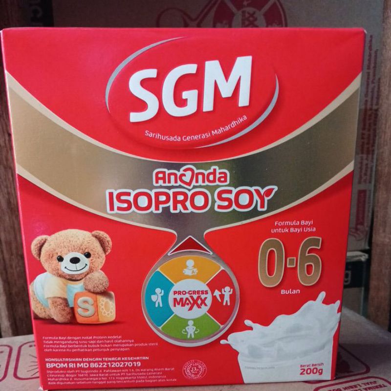 SGM SOYA 0-6 200g