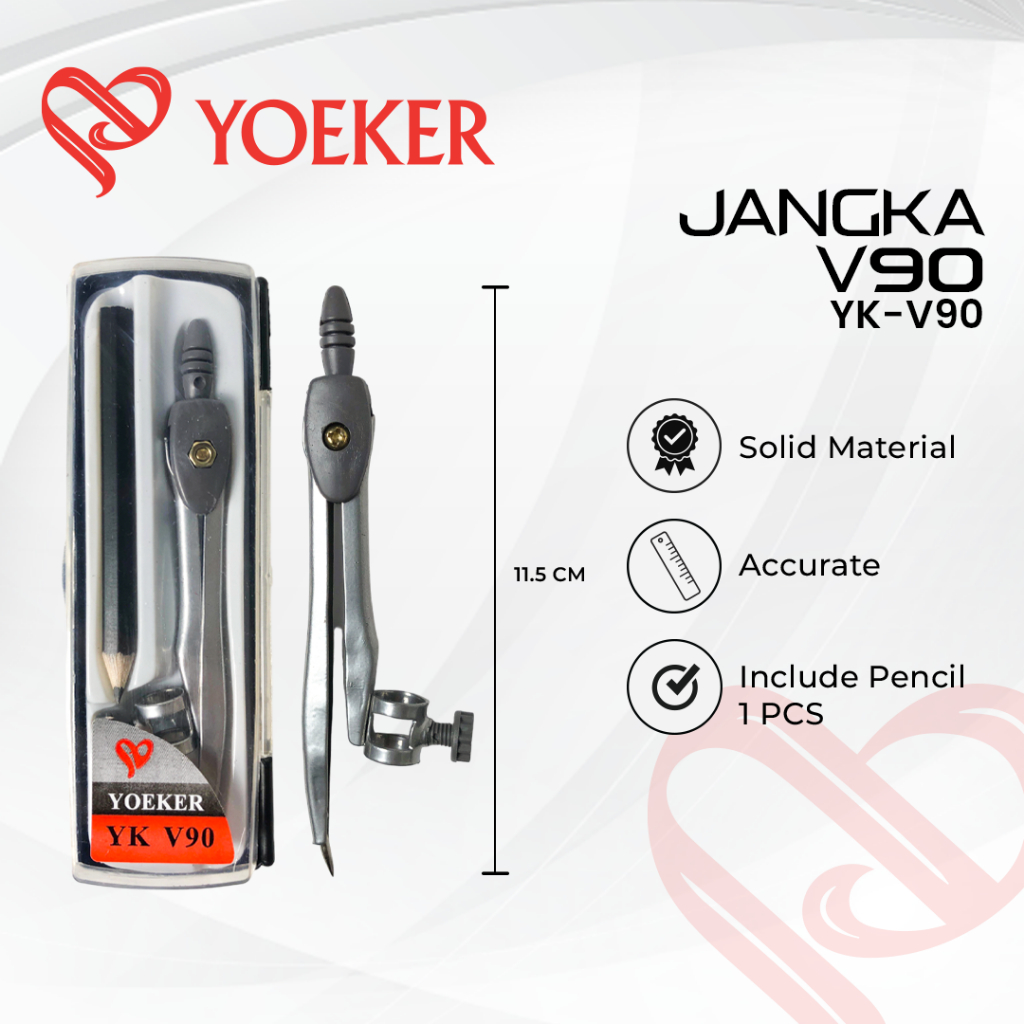 

(1 PCS) Jangka V90 Mathematical Set Yoeker