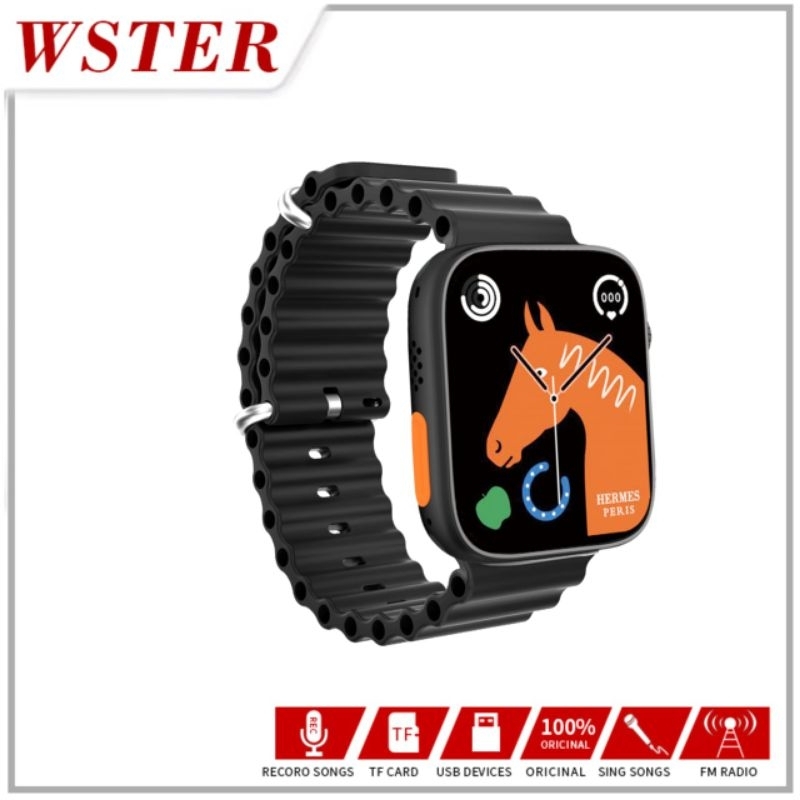 WSTER Smartwatch GS8 Ultra/pemantauan Cerdas Bluetooth/Al voice smart model GS8