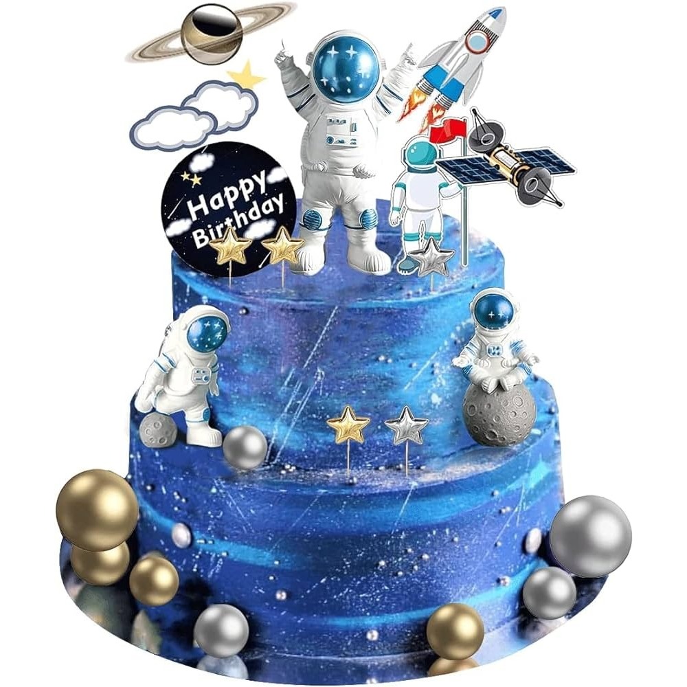 

{ OMG } HIASAN KUE ULANG TAHUN SET 3 PCS DESAIN MANUSIA ASTRONOT LUAR ANKASA / PAJANGAN KUE ULANG TAHUN ANAK TEMA ASTRONOT LUAR ANGKASA / DEKORASI KUE ULANG TAHUN ANAK TEMA ASTRONOT LUAR ANGKASA