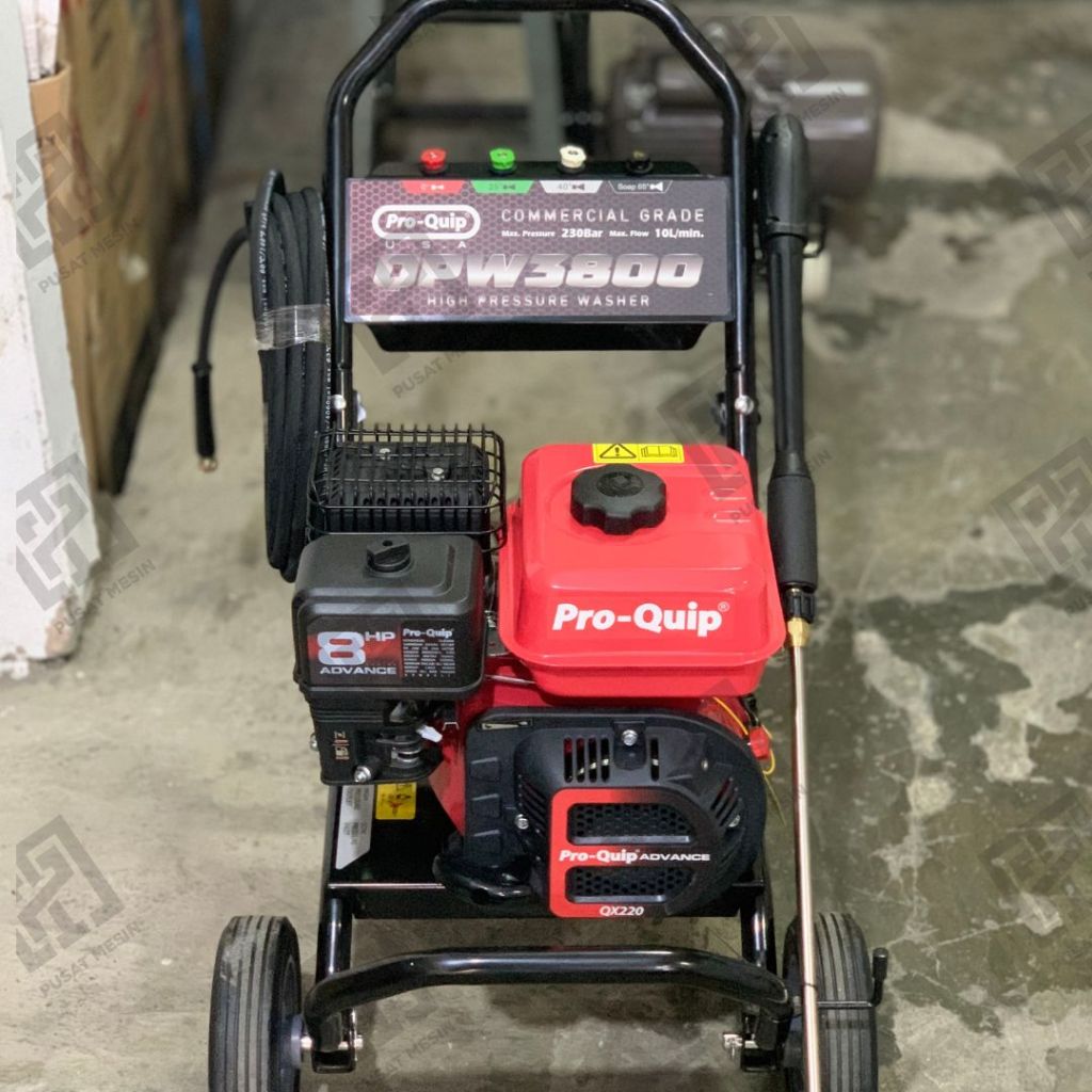 Proquip Jet Cleaner QPW3800 - Mesin cuci steam bensin