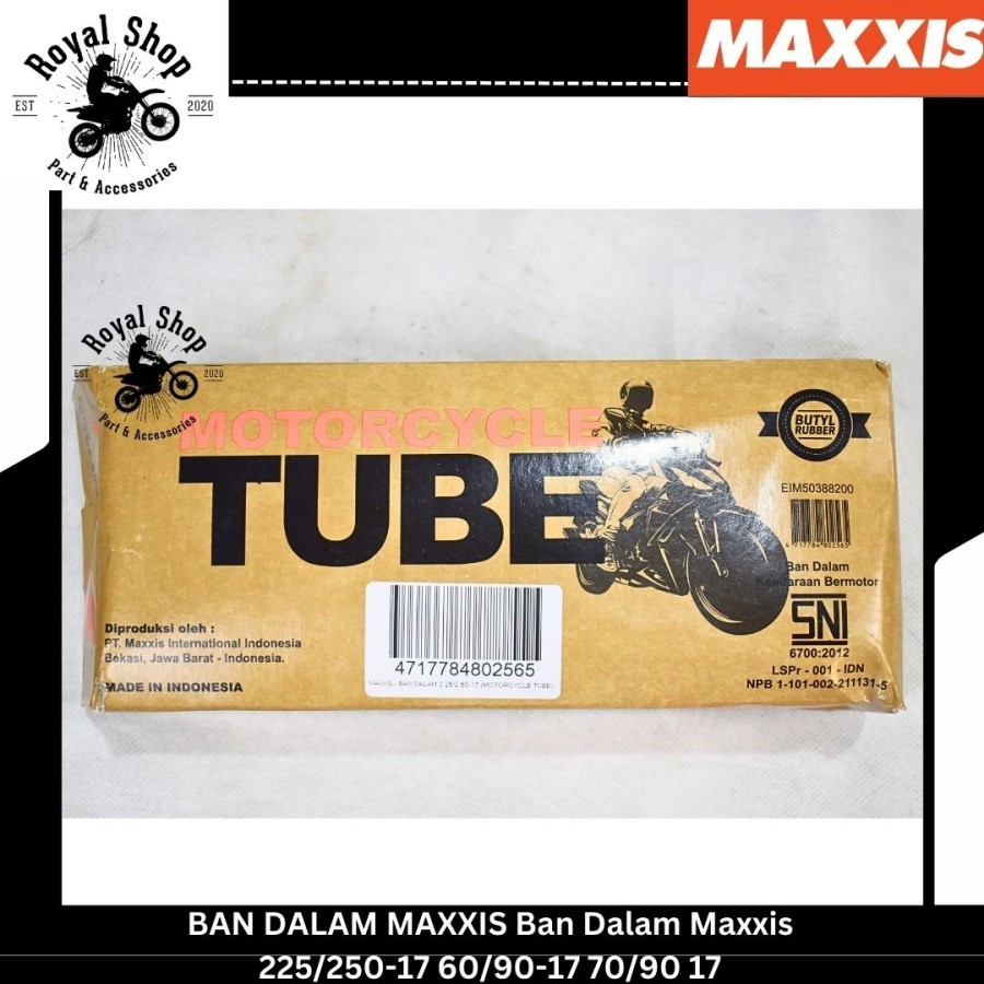 Ban Dalam Maxxis 225/250-17 60/90-17 70/90-17