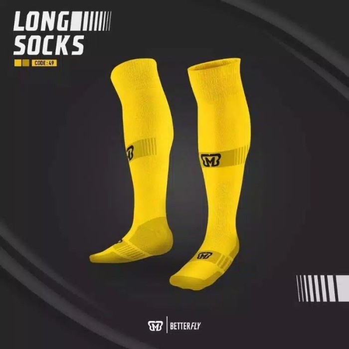 Kaos Kaki Bola/ Futsal MBB APPAREL ORIGINAL KUNING