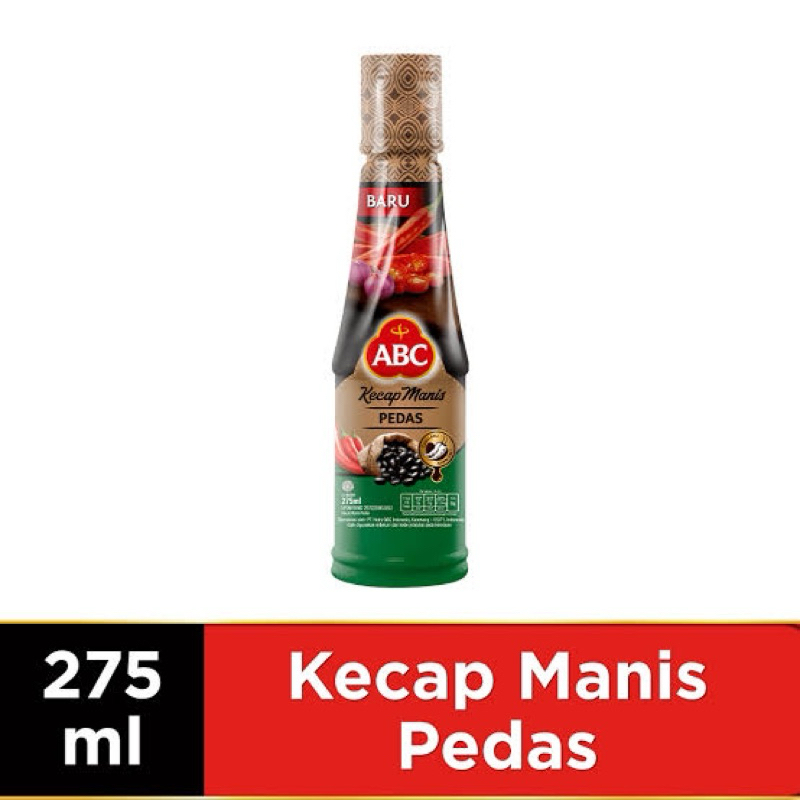 

Kecap manis ABC Pedas 275ml