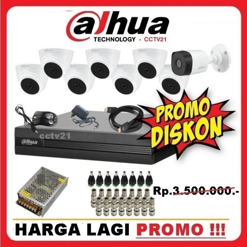 Cctv Paket Dahua 4 CH