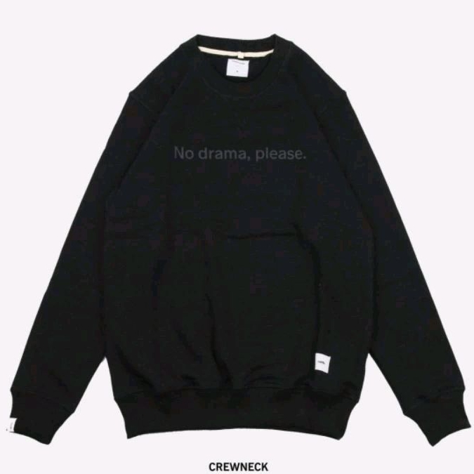 CREWNECK  RATTLE - NO DRAMA