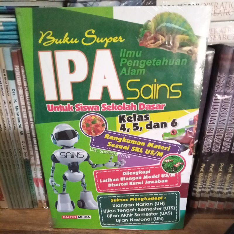 

buku IPA sains untuk siswa SD kelas 4,5,dan 6