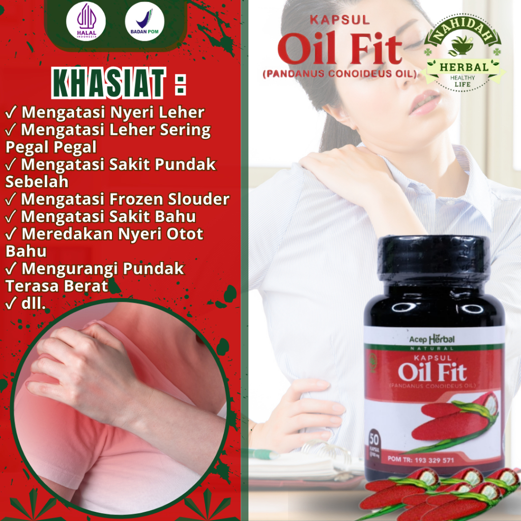 Obat Nyeri Pundak, Obat Nyeri Bahu Sebelah, Obat Frozen Shoulder, Sakit Leher, Obat Nyeri Otot Leher